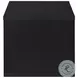 Knapp Black Square End Table