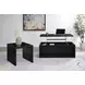 Knapp Black Square End Table