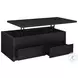 Knapp Black Lift Top Coffee Table