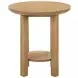 Ottowa Washed Oak Round End Table