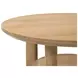Ottowa Washed Oak Round End Table