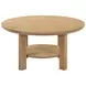 Ottowa Washed Oak Round Cocktail Table