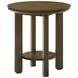 Ottowa Brown Round Occasional Table Set