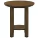 Ottowa Brown Round End Table