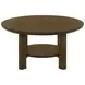 Ottowa Brown Round Occasional Table Set