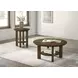Ottowa Brown Round Occasional Table Set