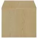 Canoga Light Oak Square End Table