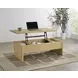 Canoga Light Oak Rectangular Lift Top Occasional Table Set