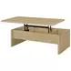 Canoga Light Oak Rectangular Lift Top Coffee Table