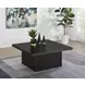 Devar Black Square Coffee Table