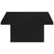 Devar Black Square Coffee Table