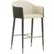 Rowan Dillon Cream Upholstered Bar Stool