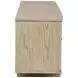 Kailani Beige Oak 79" TV Stand with 4 Doors