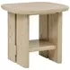 Kailani Beige Oak Square End Table