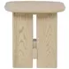Kailani Beige Oak Square End Table