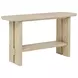 Kailani Beige Oak Rectangular Sofa Table