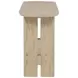 Kailani Beige Oak Rectangular Sofa Table