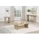 Kailani Beige Oak Rectangular Sofa Table