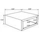 Benton Natural Square Coffee Table