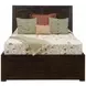 Kona Grove Chocolate Dark Brown Queen Platform Storage Bed
