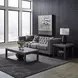 Piedmont Charcoal and Ash Rectangular End Table