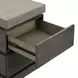 Piedmont Charcoal and Ash Square Chairside Table