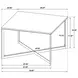 Tobin White And Black Coffee Table