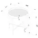 Ozella Sandy Black Round End Table