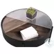Ozella Sandy Black Round Occasional Table Set