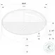Ozella Sandy Black Round Occasional Table Set