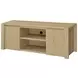 Laurelton Light Oak 60" TV Stand with 2 Doors