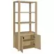 Laurelton Light Oak Media Tower with 2 Doors