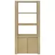 Laurelton Light Oak Media Tower with 2 Doors