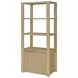 Laurelton Light Oak Media Tower with 2 Doors