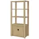 Laurelton Light Oak Media Tower with 2 Doors