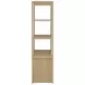 Laurelton Light Oak Media Tower with 2 Doors