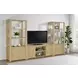 Laurelton Light Oak Media Tower with 2 Doors