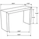 Odilia Auburn Console Table
