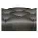 Trix Ash Leather Upholstered Rectangular Ottoman