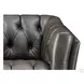 Trix Ash Leather Upholstered Lounge Chair
