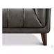 Trix Ash Leather Upholstered Lounge Chair