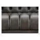 Trix Ash Leather Upholstered Lounge Chair