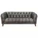 Trix Ash Leather Living Room Set