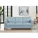 Wendover Spa Blue Top Grain Leather Sofa