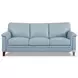 Wendover Spa Blue Top Grain Leather Sofa