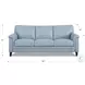 Wendover Spa Blue Top Grain Leather Sofa