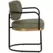 Jalen Ivanhoe Pine Upholstered Dining Arm Chair