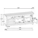 Payne Distressed White 60" TV Stand