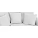 Matty White 57" Cuddle Chaise