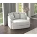 Matty White 57" Cuddle Chaise